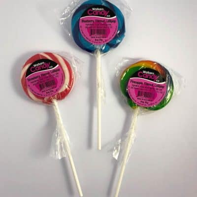 small lollipops flavoured